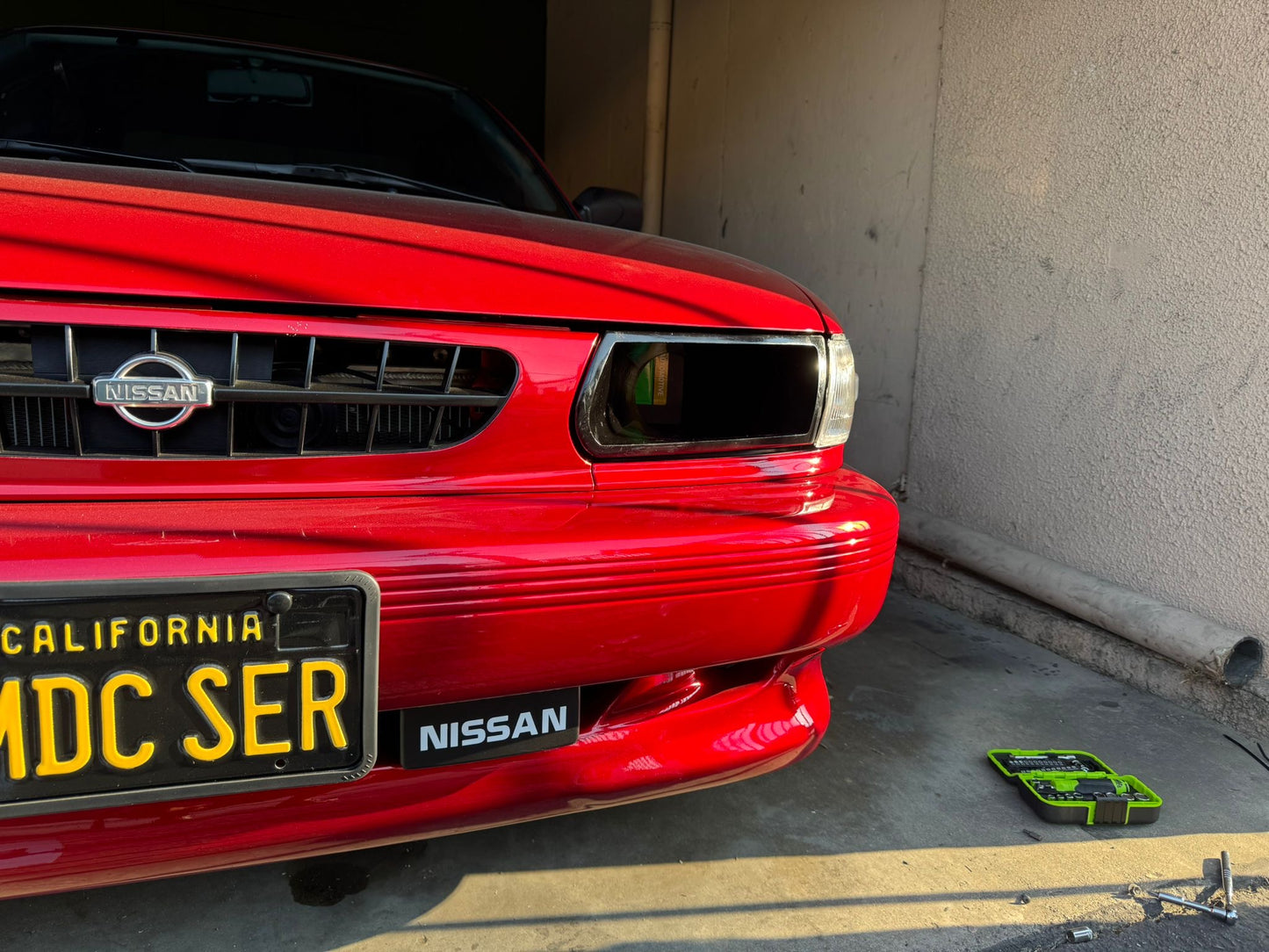 Headlight delete nissan B13